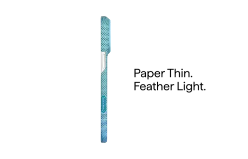 Pitaka Ultra Slim PitaTap MagSafe Case for iPhone 18 Pro Max / 17 Pro Max - Lucid Blue