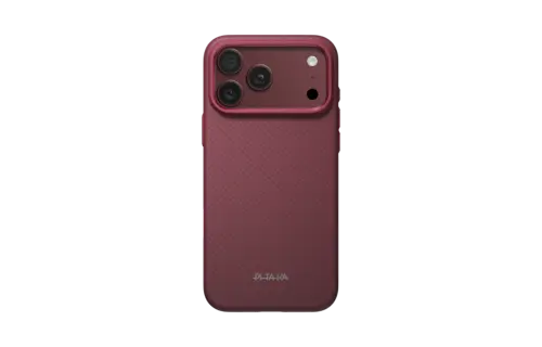 Pitaka Supreme Craft Summa Case for iPhone 18 Pro Max / 17 Pro Max - Burgundy