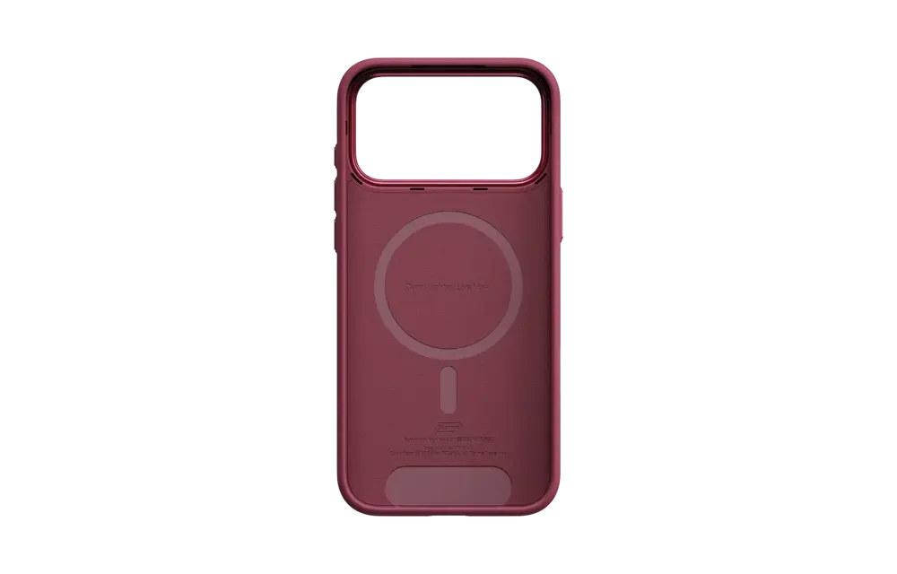 Pitaka Supreme Craft Summa Case for iPhone 18 Pro Max / 17 Pro Max - Burgundy