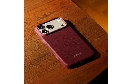 Pitaka Supreme Craft Summa Case for iPhone 18 Pro Max / 17 Pro Max - Burgundy