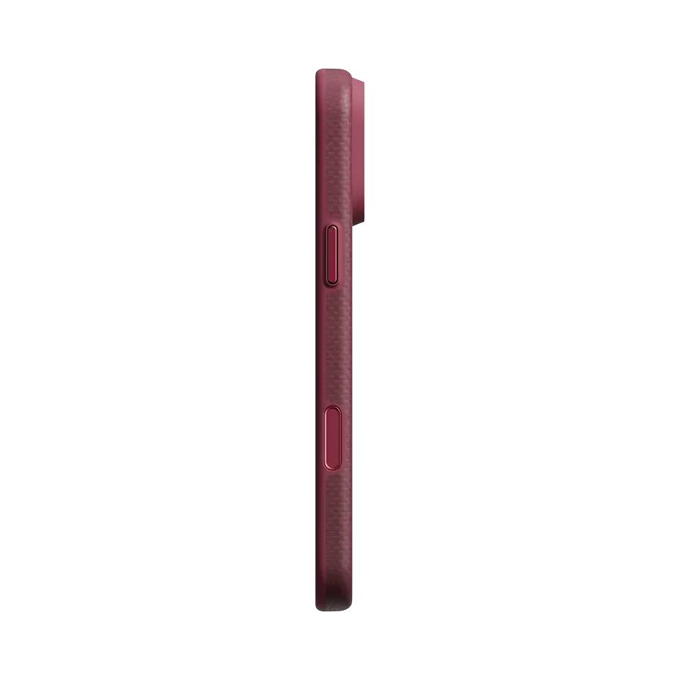 Pitaka Supreme Craft Summa Case for iPhone 18 Pro Max / 17 Pro Max - Burgundy