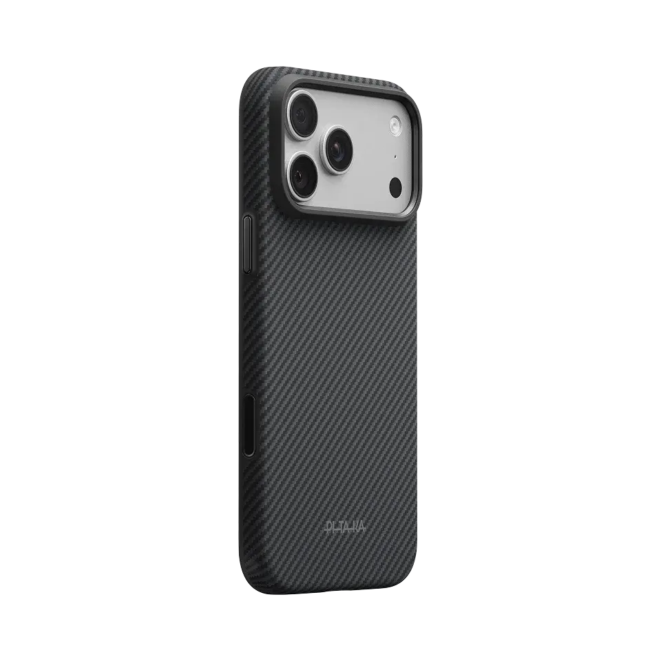 Pitaka Supreme Craft Summa Case for iPhone 18 Pro / 17 Pro - Black/Grey