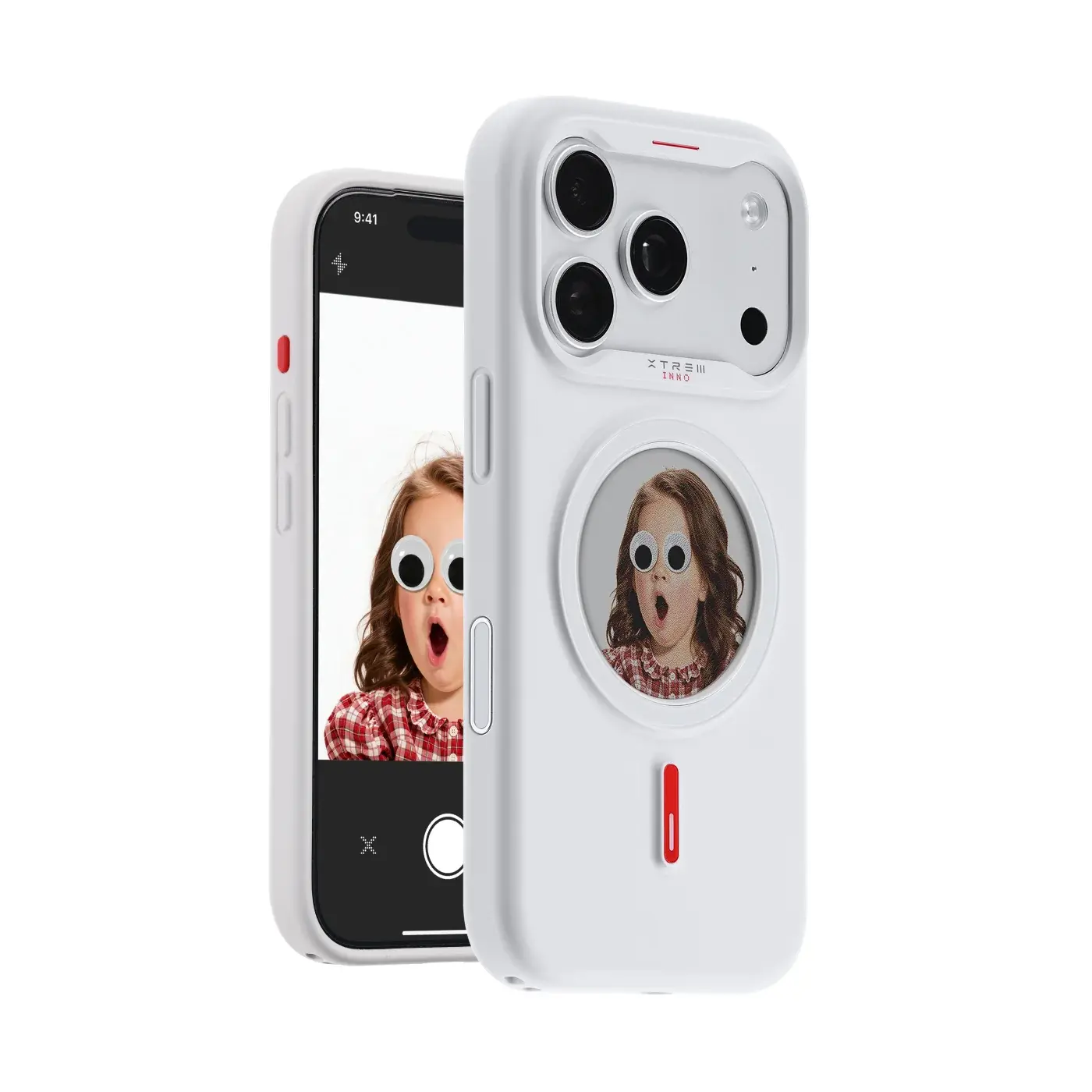 Xtrem Inno Instant Custom Case for iPhone 18 Pro - White