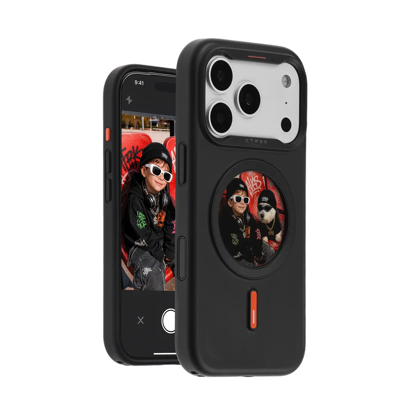 Xtrem Inno Instant Custom Case for iPhone 18 Pro - Black