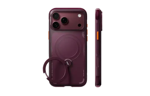 TORRAS Ostand Q3 Air Case for iPhone 18 Pro / 17 Pro - Cosmic Purple