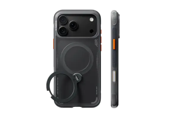 TORRAS Ostand Q3 Air Case for iPhone 18 Pro Max / 17 Pro Max - Black