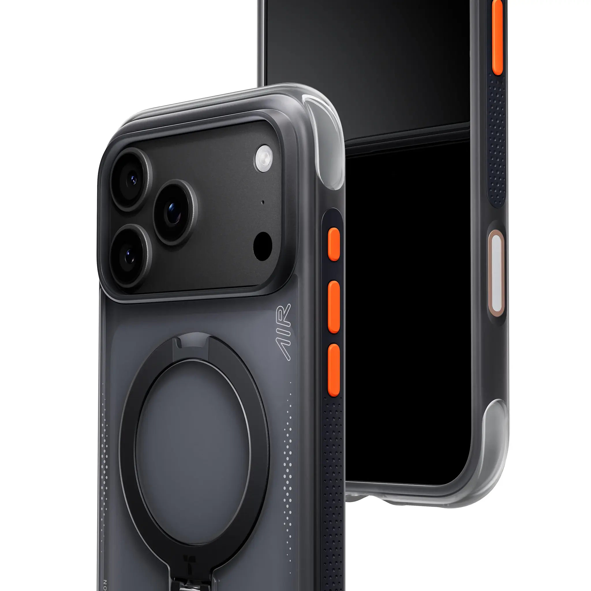 TORRAS Ostand Q3 Air Case for iPhone 18 Pro Max / 17 Pro Max - Black