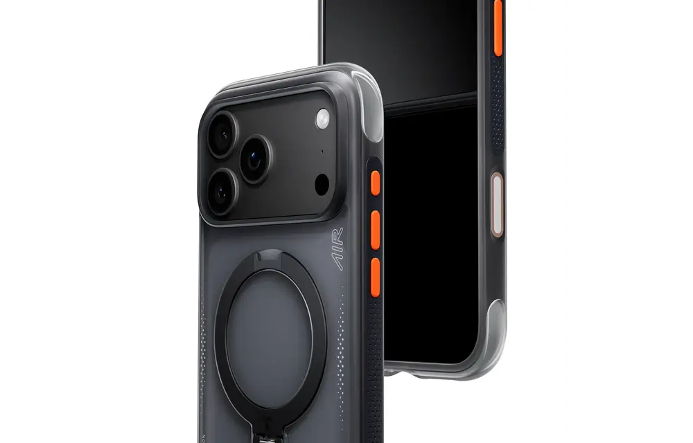 TORRAS Ostand Q3 Air Case for iPhone 18 Pro Max / 17 Pro Max - Black