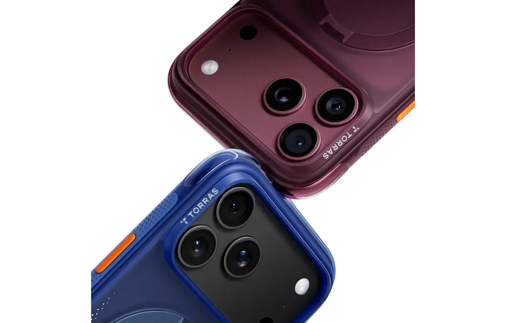 TORRAS Ostand Q3 Air Case for iPhone 18 Pro Max / 17 Pro Max - Cosmic Purple