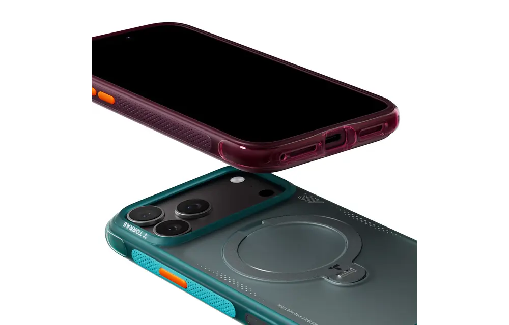 TORRAS Ostand Q3 Air Case for iPhone 18 Pro Max / 17 Pro Max - Cosmic Purple