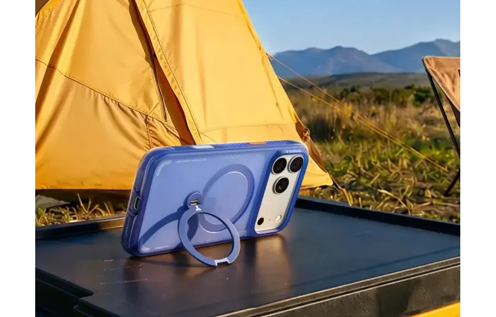 TORRAS Ostand Q3 Air Case for iPhone 18 Pro Max / 17 Pro Max - Cosmic Purple
