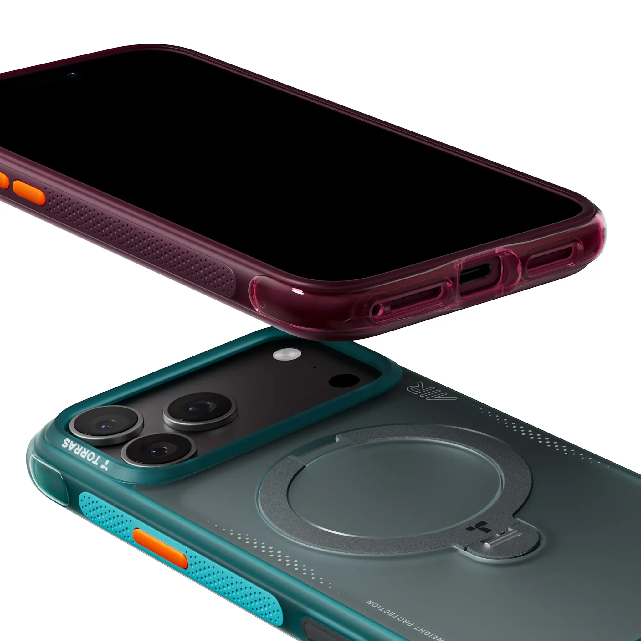 TORRAS Ostand Q3 Air Case for iPhone 18 Pro / 17 Pro - Green