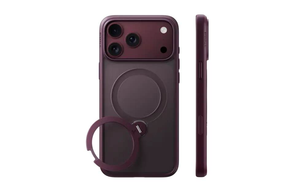 TORRAS Ostand Q3 Spin Case for iPhone 18 Pro Max / 17 Pro Max - Purple