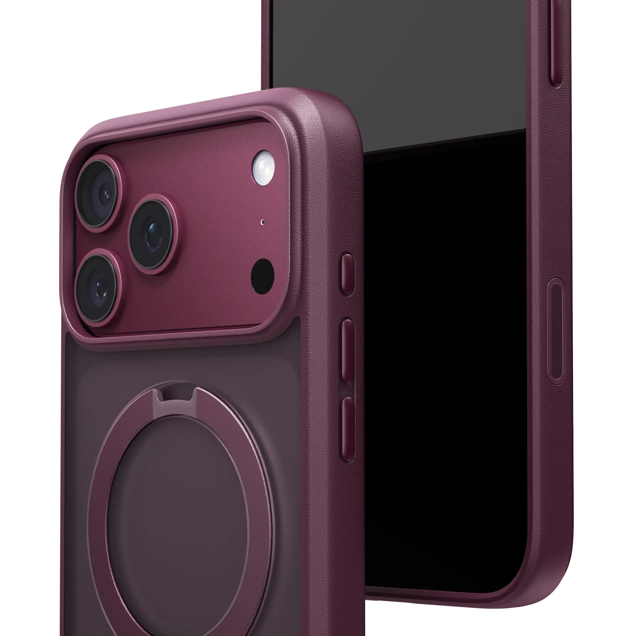 TORRAS Ostand Q3 Spin Case for iPhone 18 Pro Max / 17 Pro Max - Purple