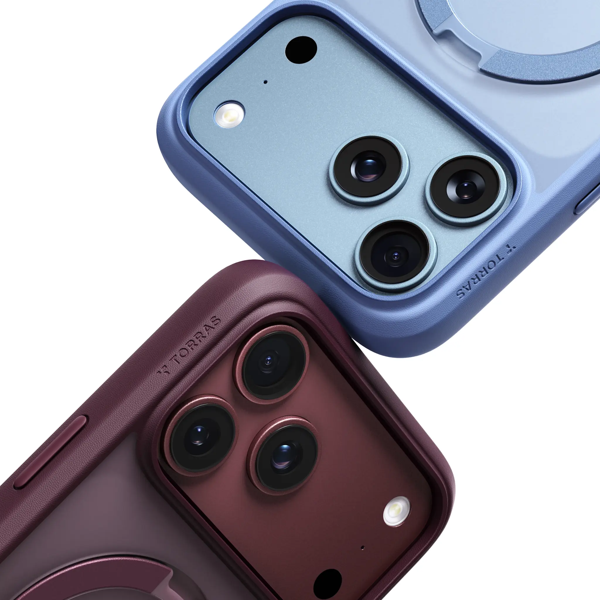 TORRAS Ostand Q3 Spin Case for iPhone 18 Pro Max / 17 Pro Max - Purple