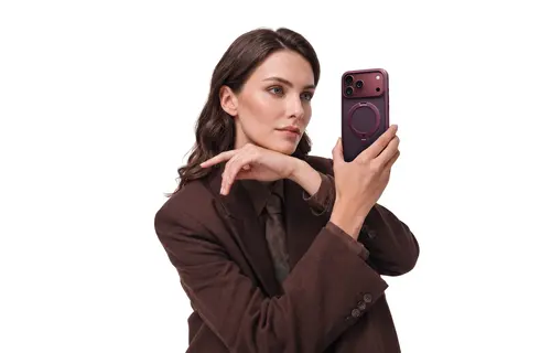 TORRAS Ostand Q3 Spin Case for iPhone 18 Pro Max / 17 Pro Max - Purple