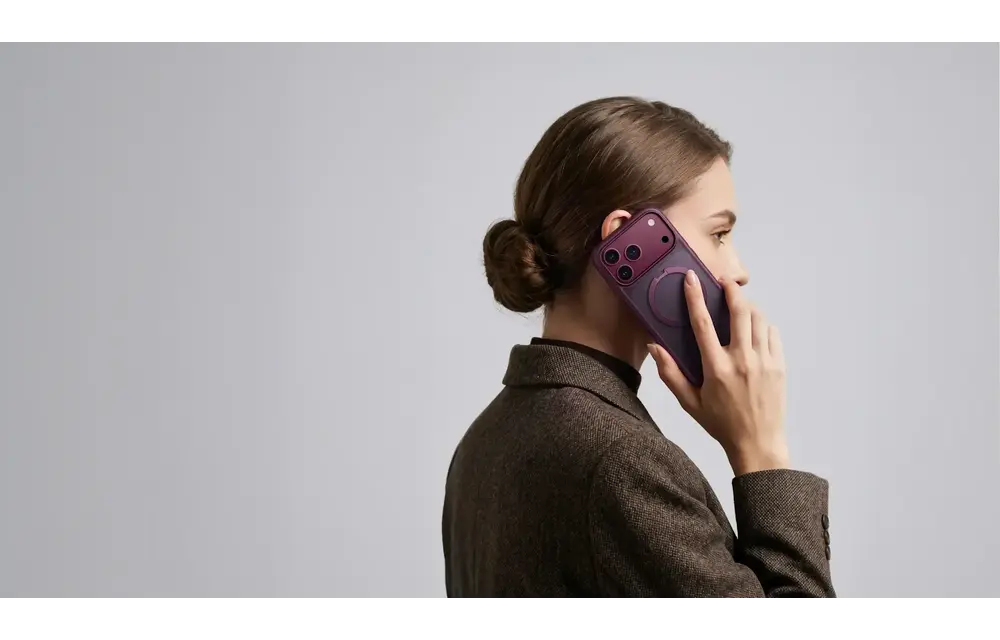 TORRAS Ostand Q3 Spin Case for iPhone 18 Pro Max / 17 Pro Max - Purple