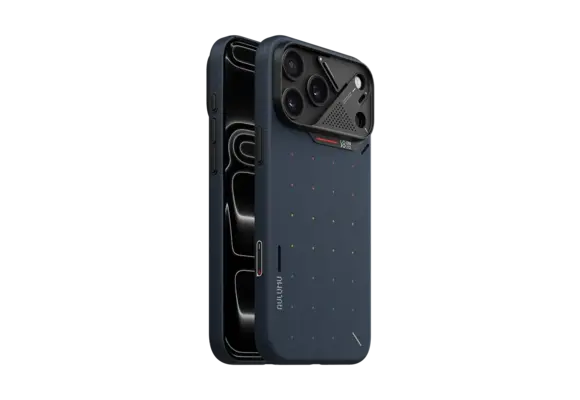 AULUMU A18 Ultra Slim Particle Aramid Fiber MagSafe Case for iPhone 18 Pro Max / 17 Pro Max - Black
