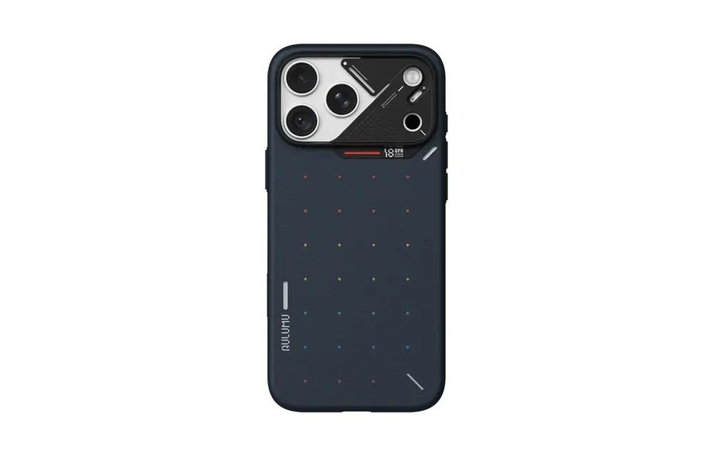 AULUMU A18 Ultra Slim Particle Aramid Fiber MagSafe Case for iPhone 18 Pro Max / 17 Pro Max - Black