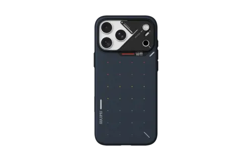AULUMU A18 Ultra Slim Particle Aramid Fiber MagSafe Case for iPhone 18 Pro Max / 17 Pro Max - Black