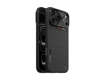 AULUMU A18 Ultra Slim Particle Aramid Fiber MagSafe Case for iPhone 18 Pro Max / 17 Pro Max - Black