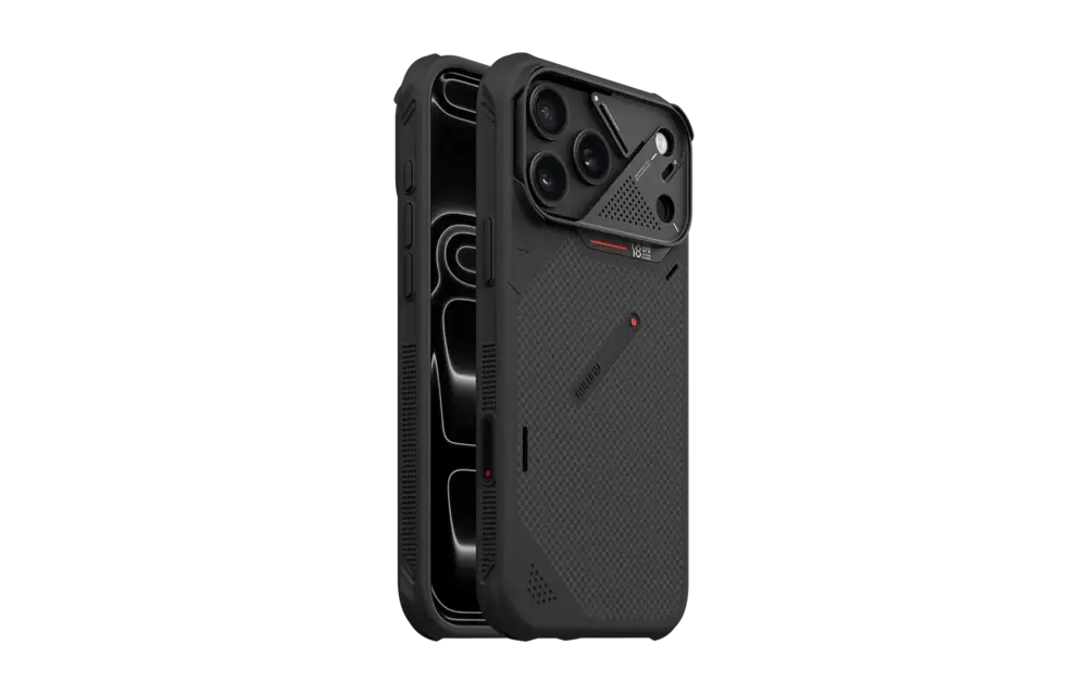 AULUMU A18 Ultra Slim Shockproof Aramid Fiber Case for iPhone 18 Pro Max / 17 Pro Max - Black