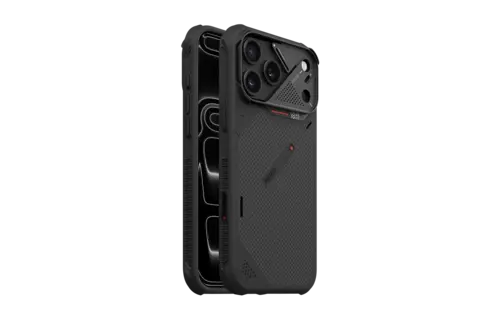 AULUMU A18 Ultra Slim Shockproof Aramid Fiber Case for iPhone 18 Pro Max / 17 Pro Max - Black