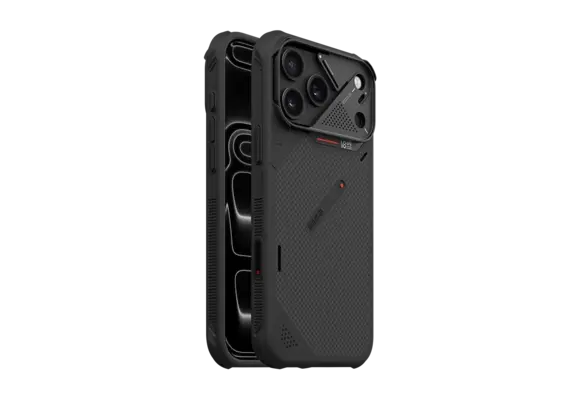 AULUMU A18 Armor Shockproof Aramid Fiber Case for iPhone 18 Pro Max / 17 Pro Max - Black
