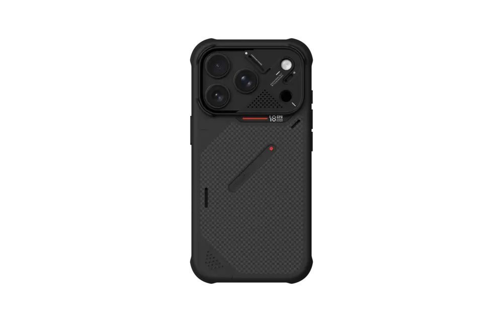 AULUMU A18 Ultra Slim Shockproof Aramid Fiber Case for iPhone 18 Pro Max / 17 Pro Max - Black