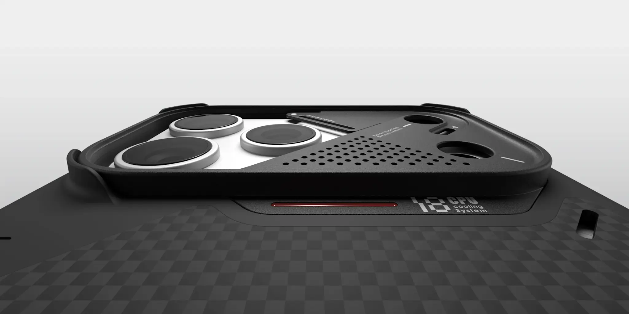 AULUMU A18 Ultra Slim Shockproof Aramid Fiber Case for iPhone 18 Pro Max / 17 Pro Max - Black