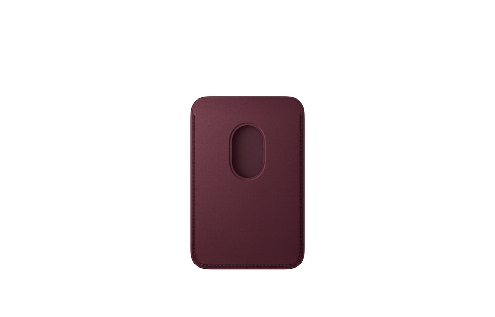 Apple iPhone FineWoven Wallet with MagSafe - Burgundy