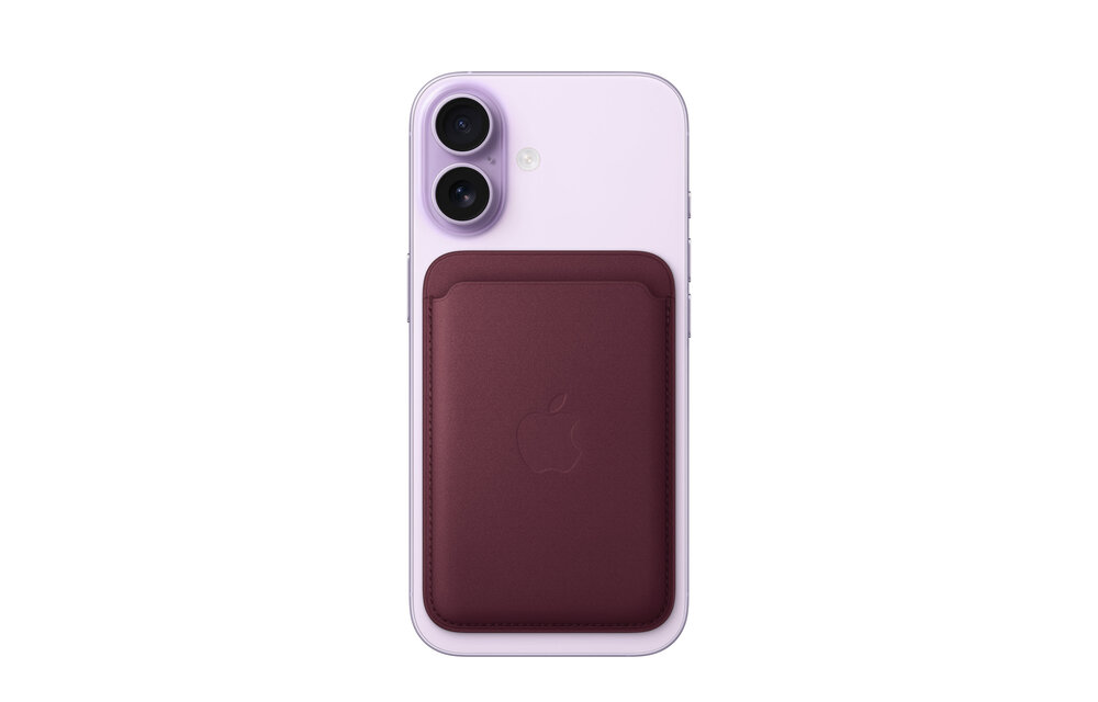 Apple iPhone FineWoven Wallet with MagSafe - Burgundy