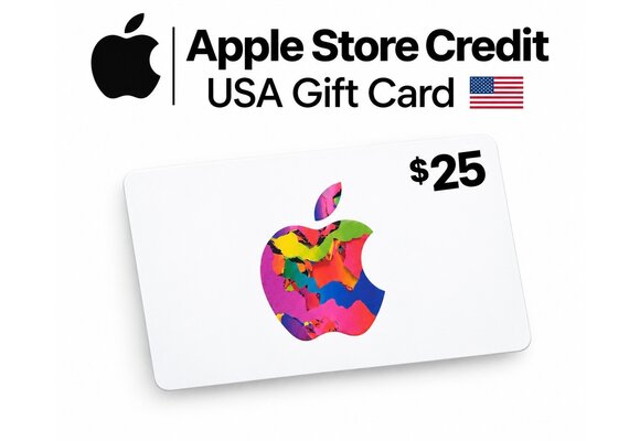 iTunes Gift Card $25 USA Store Physical card