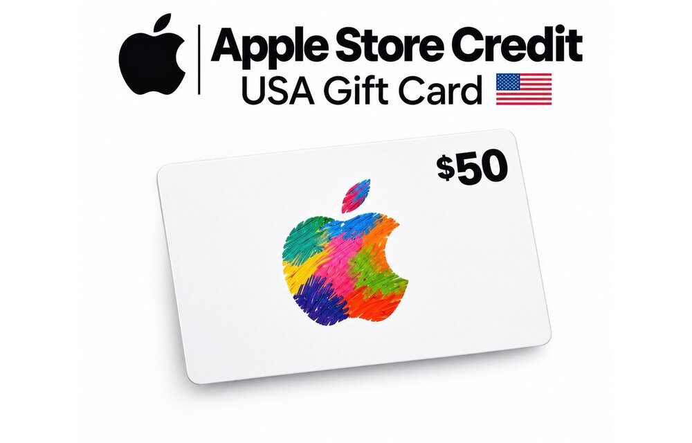 iTunes Gift Card $50 USA Store Physical card