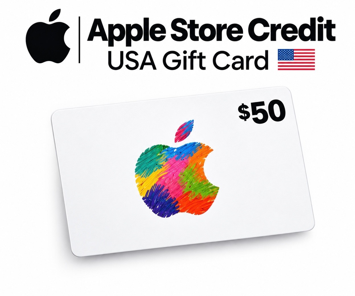 iTunes Gift Card $50 USA Store Physical card