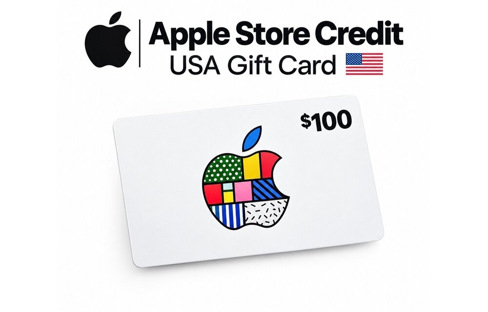 iTunes Gift Card $100 USA Store Physical card