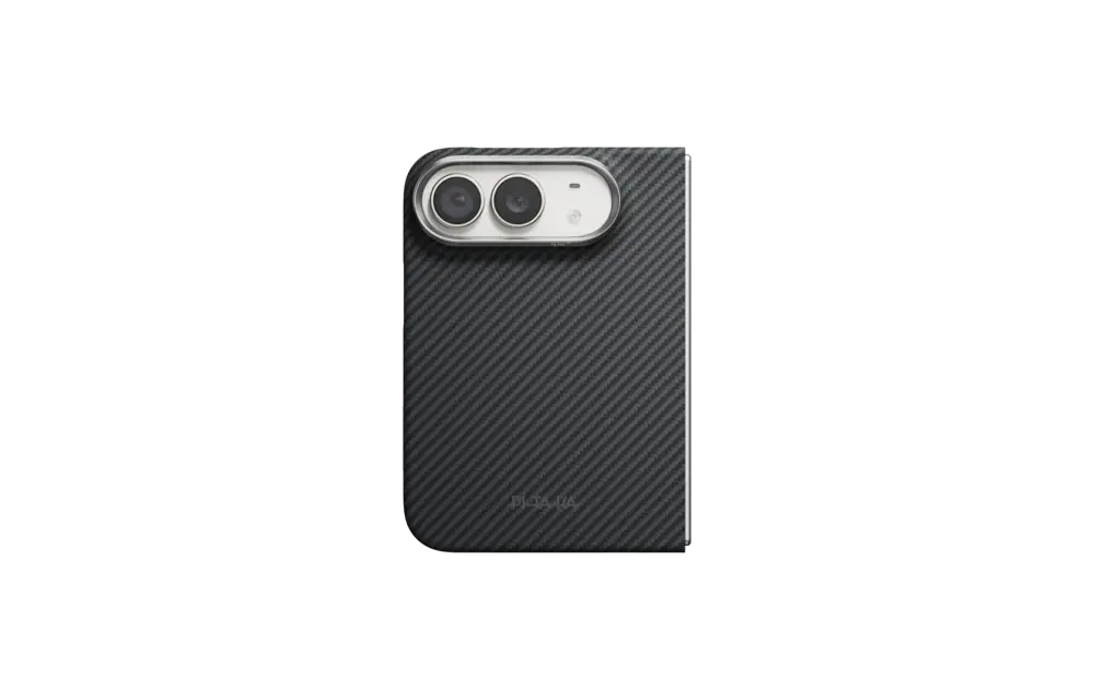 Pitaka Ultra Slim PitaTap Edge MagSafe Case for iPhone Duo - Black/Grey Twill