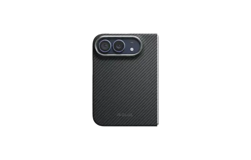 Pitaka Ultra Slim PitaTap Edge MagSafe Case for iPhone Duo - Black/Grey Twill