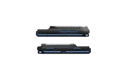 Pitaka Ultra Slim PitaTap Edge MagSafe Case for iPhone Duo - Black/Grey Twill