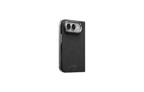 Pitaka Ultra Slim PitaTap Edge MagSafe Case for iPhone Duo - Black/Grey Twill