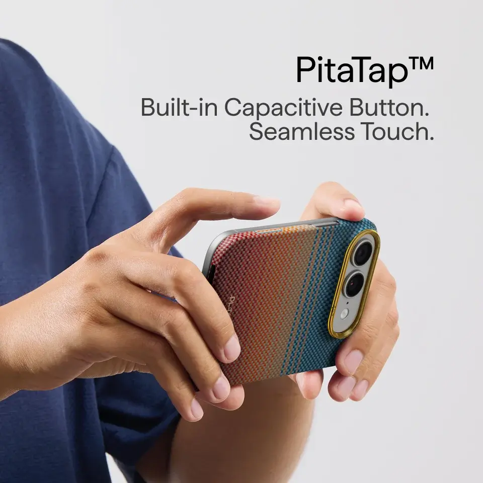 Pitaka Ultra Slim PitaTap Edge MagSafe Case for iPhone Duo - California Dream