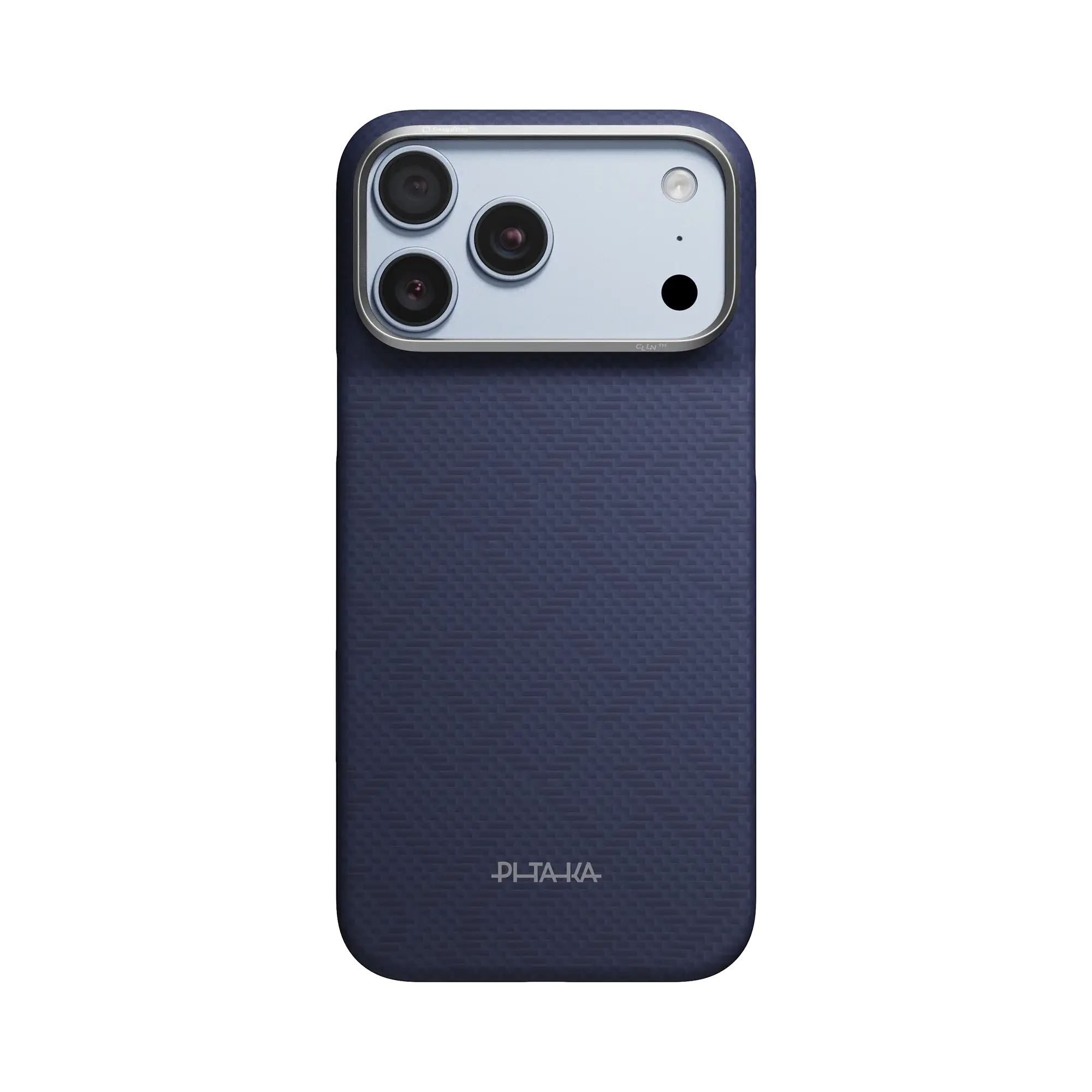 Pitaka Ultra Slim PitaTap PTK Weaving MagSafe Case for iPhone 18 Pro / 17 Pro - Sapphire Blue