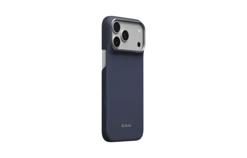 Pitaka Ultra Slim PitaTap PTK Weaving MagSafe Case for iPhone 18 Pro / 17 Pro - Sapphire Blue
