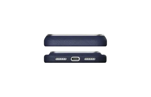 Pitaka Ultra Slim PitaTap PTK Weaving MagSafe Case for iPhone 18 Pro / 17 Pro - Sapphire Blue