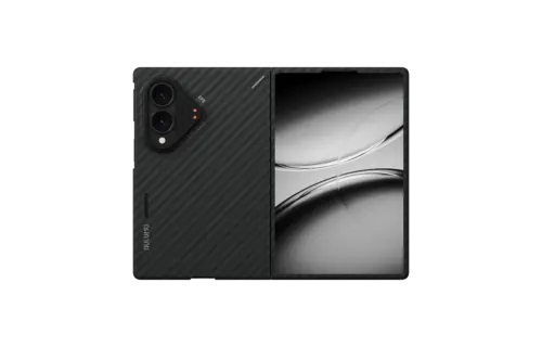 AULUMU Ultra Slim  Aramid Fiber MagSafe Case for Samsung Galaxy Fold 8  - Black