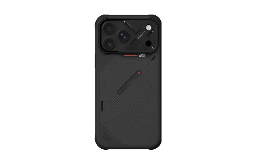 AULUMU A18 Armor ShockProof Aramid Fiber MagSafe Case for iPhone 18 Pro Max / 17 Pro Max - Black