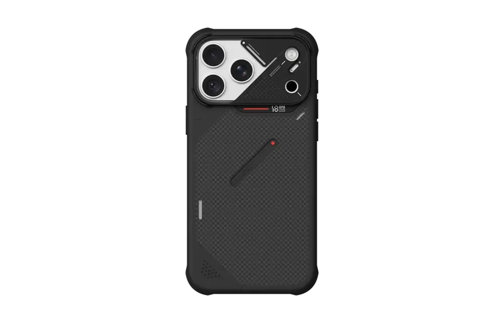 AULUMU A18 Armor ShockProof Aramid Fiber MagSafe Case for iPhone 18 Pro Max / 17 Pro Max - Black