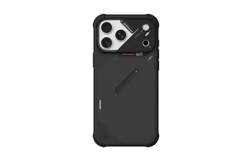AULUMU A18 Armor ShockProof Aramid Fiber MagSafe Case for iPhone 18 Pro Max / 17 Pro Max - Black