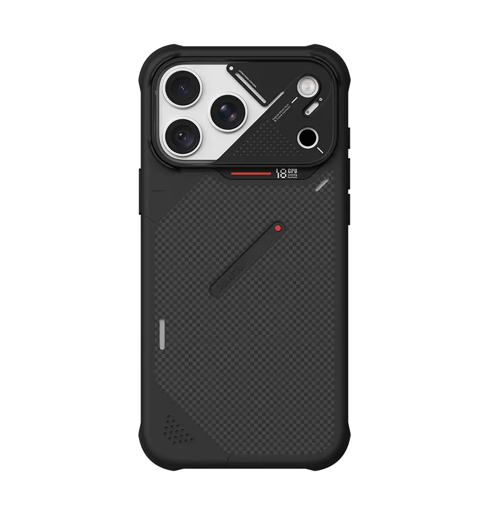 AULUMU A18 Armor ShockProof Aramid Fiber MagSafe Case for iPhone 18 Pro Max / 17 Pro Max - Black