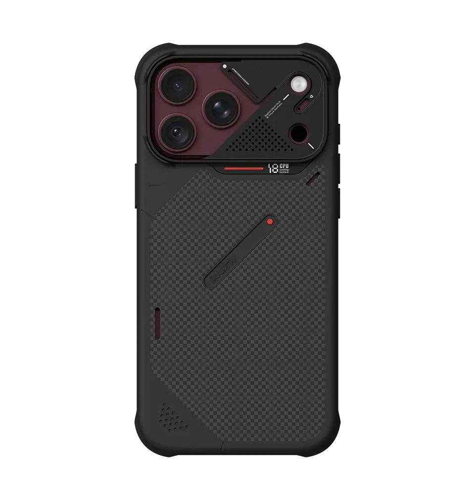 AULUMU A18 Armor ShockProof Aramid Fiber MagSafe Case for iPhone 18 Pro Max / 17 Pro Max - Black